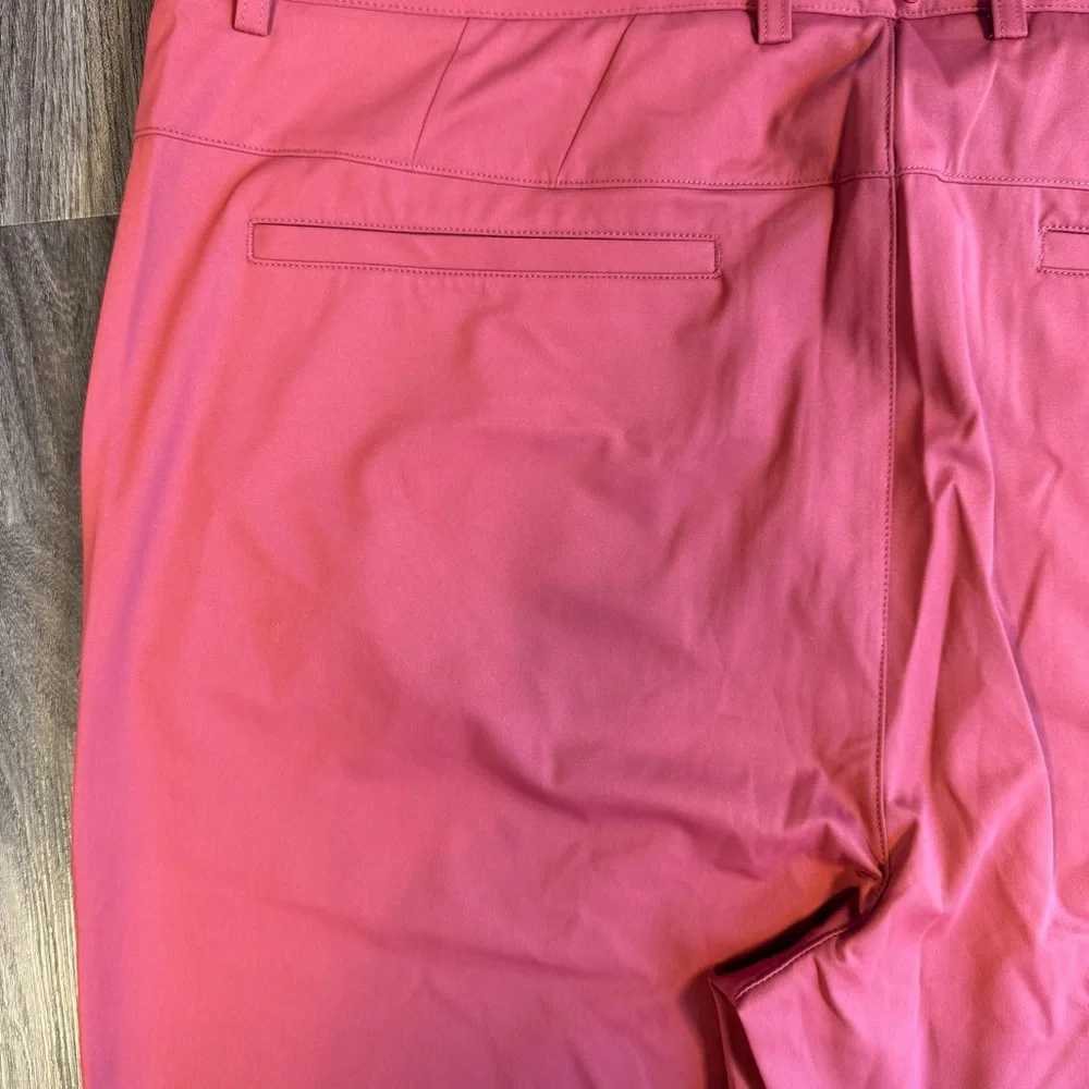 Boston Scott Golf Men's Golf Tech Pants Merlot Casual Golf Size 40/33